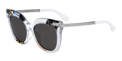 Fendi FF 0179/F/S JUNGLE Asian Fit TDW/NR Sunglasses in 